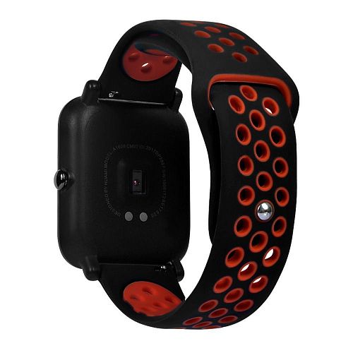 Ремешок перфорированный для Amazfit Bip Red (Красный) — фото